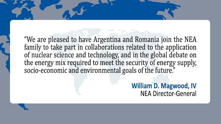 Argentina and Romania to become members of the Nuclear Energy Agency (NEA)