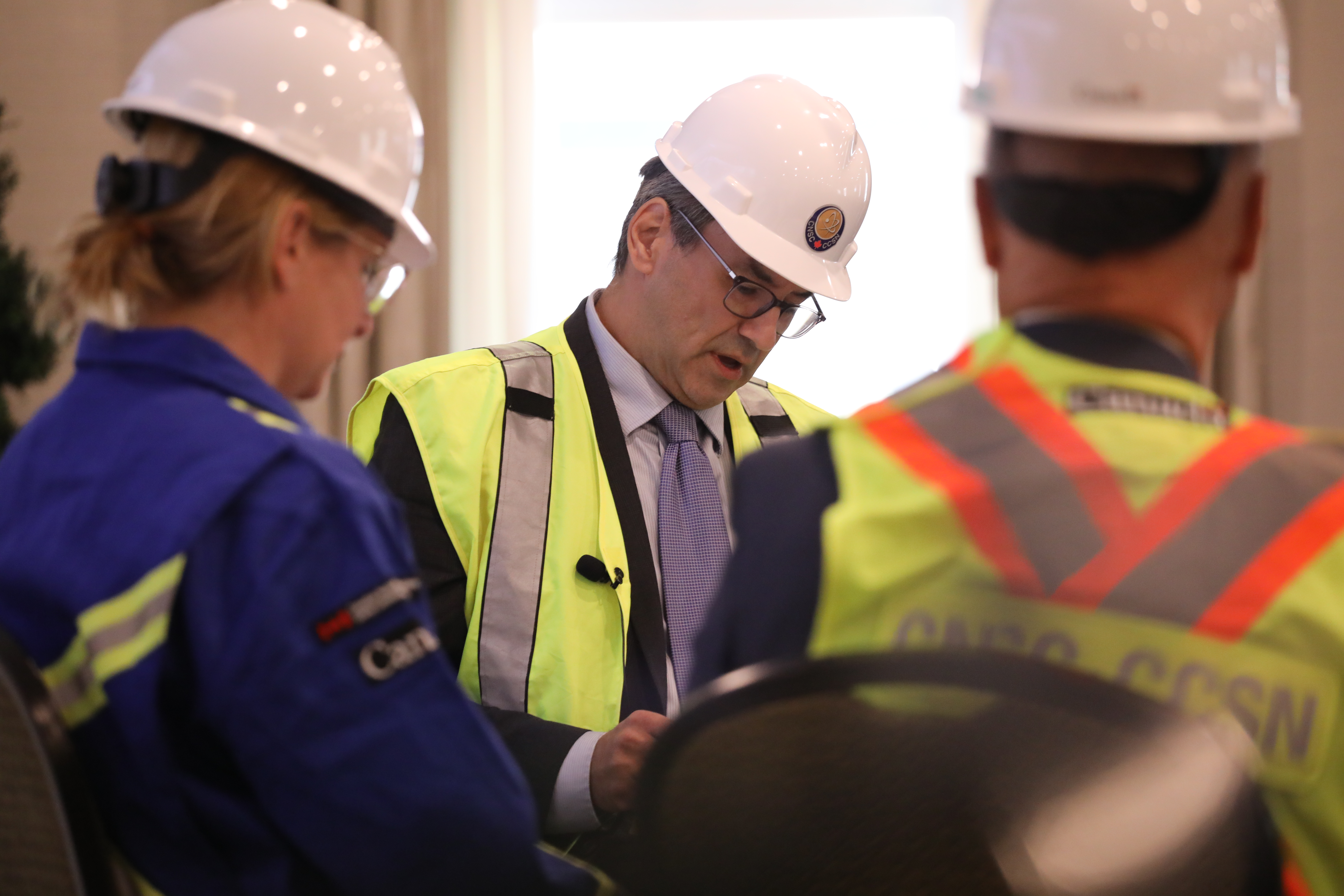 Participants performing a safety role play during the Country-Specific Safety Culture Forum Canada.