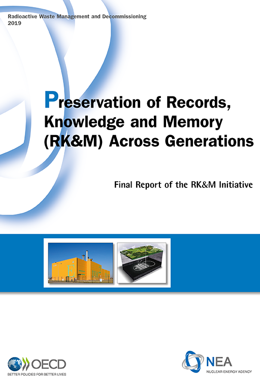 Preservation of Records, Knowledge and Memory (RK&M) Across Generations: Final Report of the RK&M Initiative - Cover